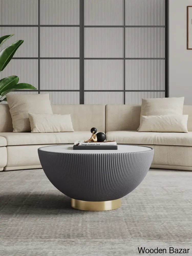 Thaine Coffee Table And Center Table Gray