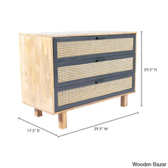Timeless Treasures Ashton 3-Drawer Chest – Classic Craftsmanship With Elegant Storage Solutions