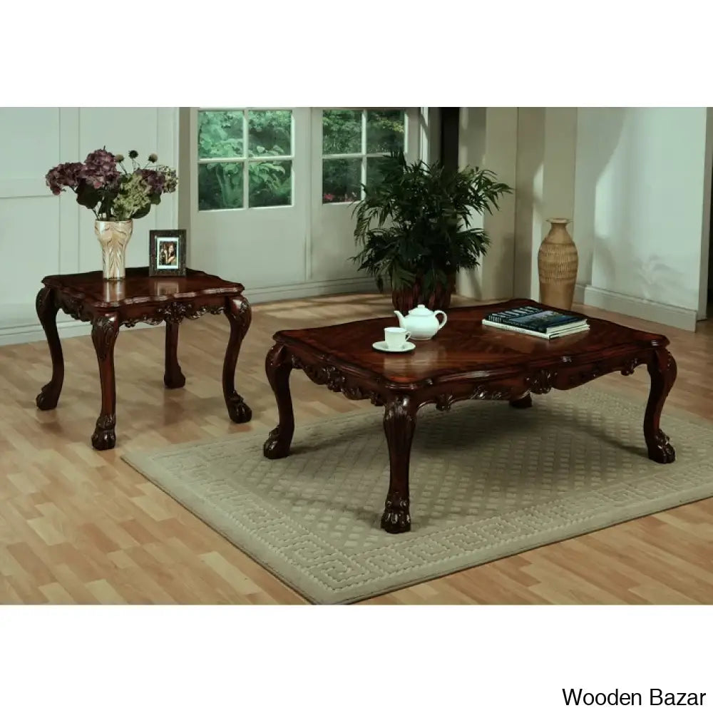 Tobine Coffee And Center Table