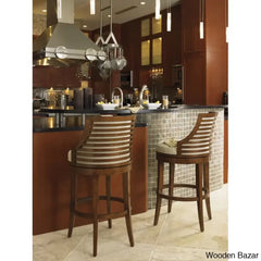 Tomm Ocean Club Cabana Swivel Counter Stool