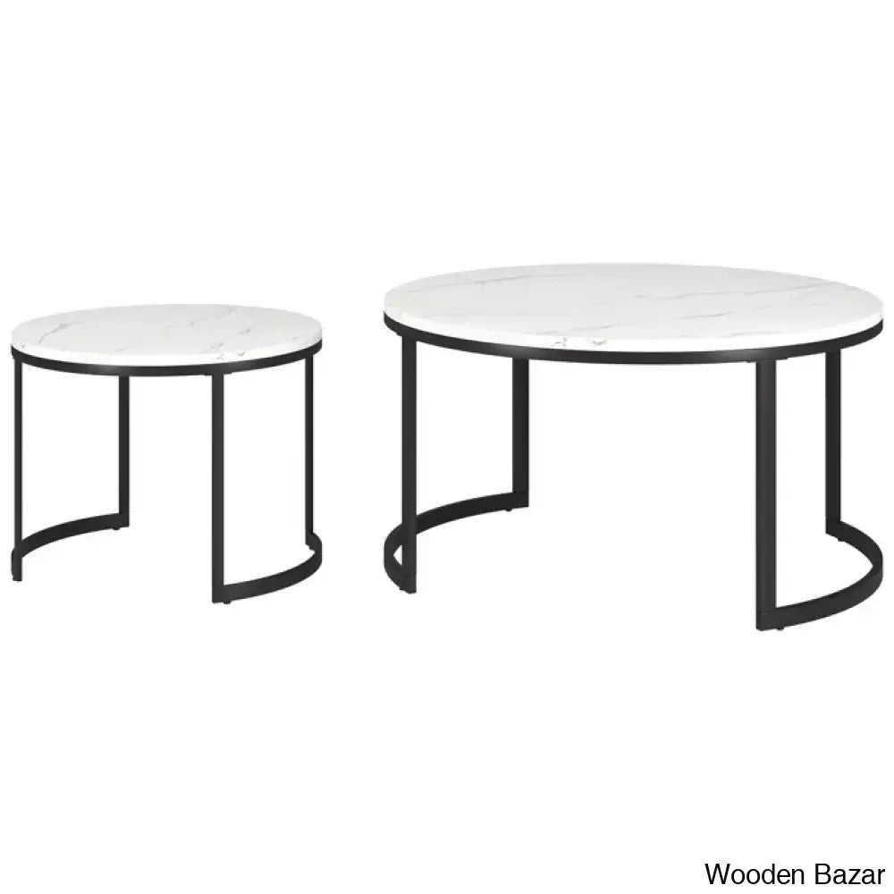 Topsfieldz Nesting Coffee And Center Table (Set Of 2)