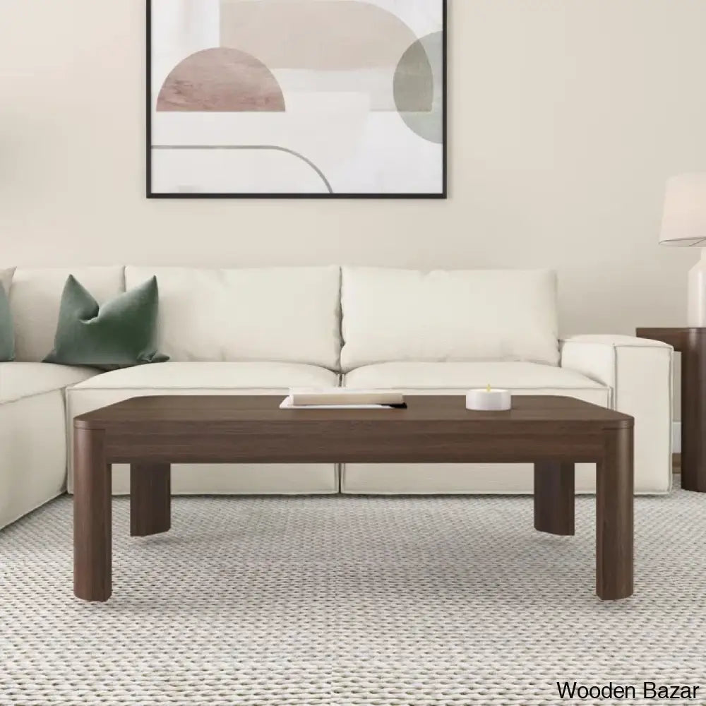 Torianoe Solid Wood Single Coffee And Center Table