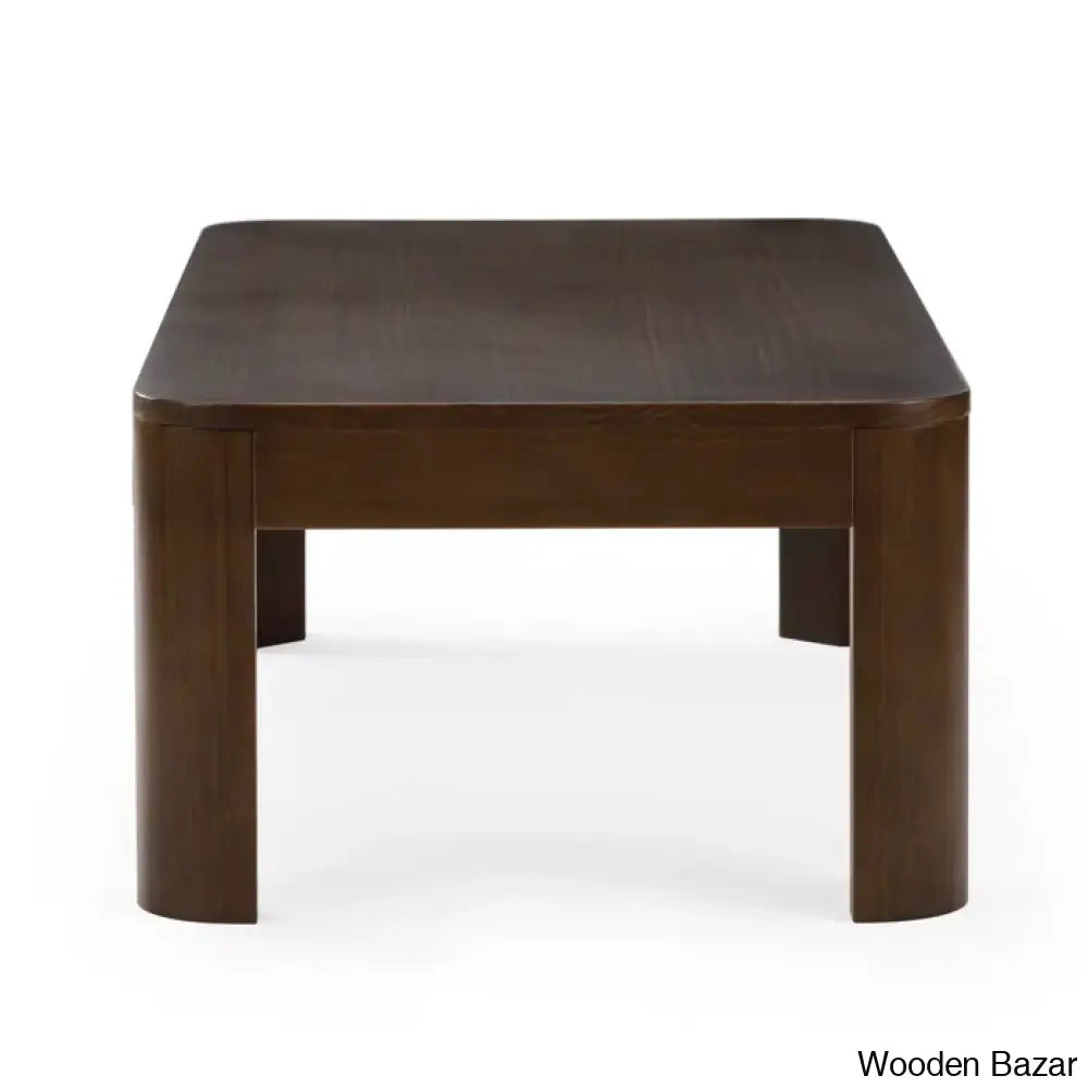 Torianoe Solid Wood Single Coffee And Center Table