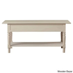 Tuoi Solid Wood Coffee And Center Table