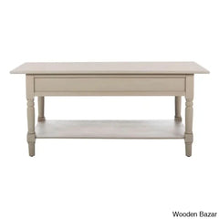 Tuoi Solid Wood Coffee And Center Table