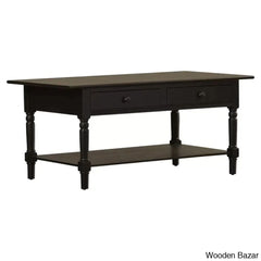 Tuoi Solid Wood Coffee And Center Table