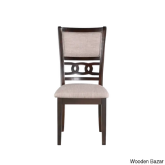 Twain Modern 4 Seater Solid Wood Top Dining Table Set