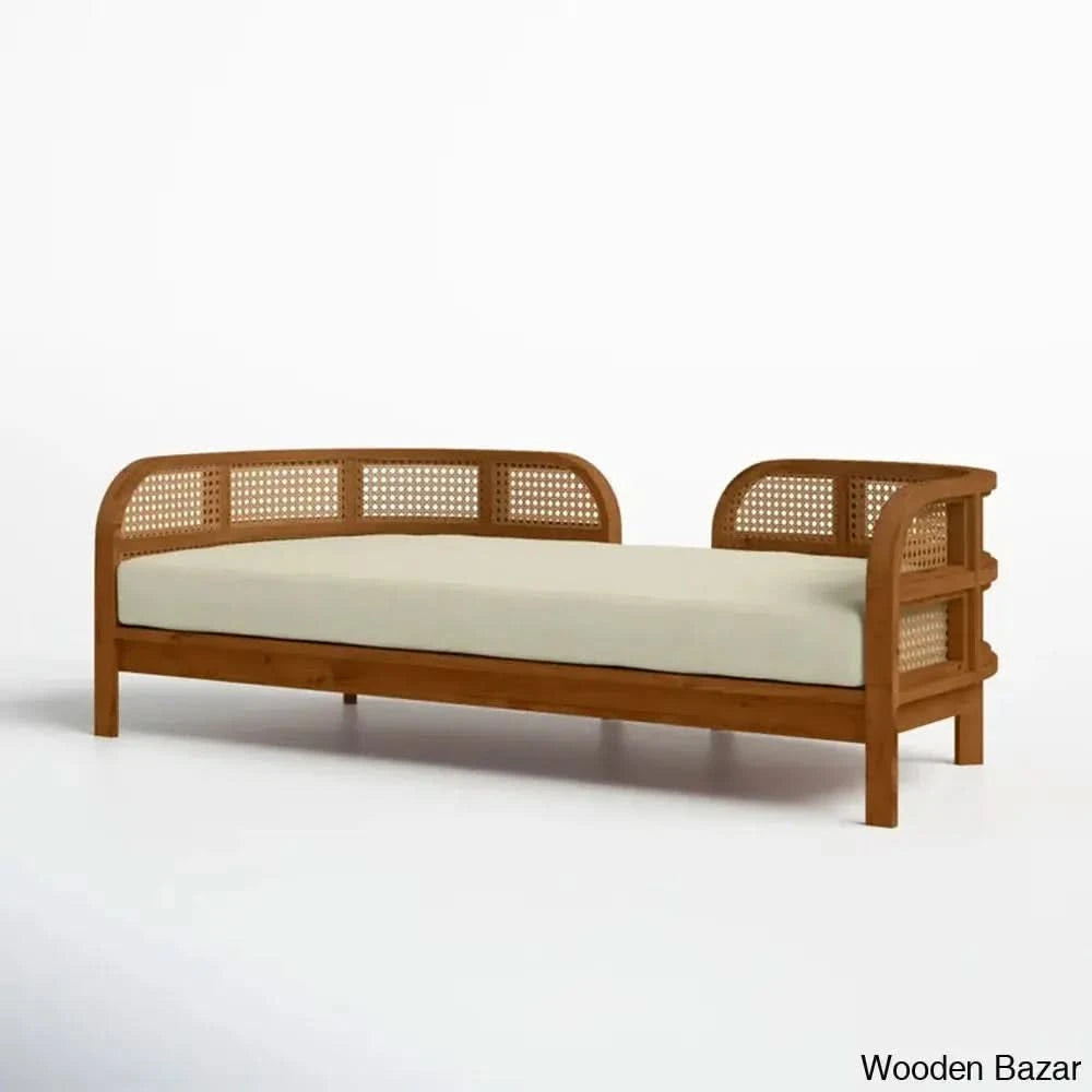 Twin Daybed Sofa In Solid Wood With Enriched Existence With Classic Charm