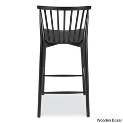 Tybeen Swivel 25’’ Solid Wood Counter And Bar Stool