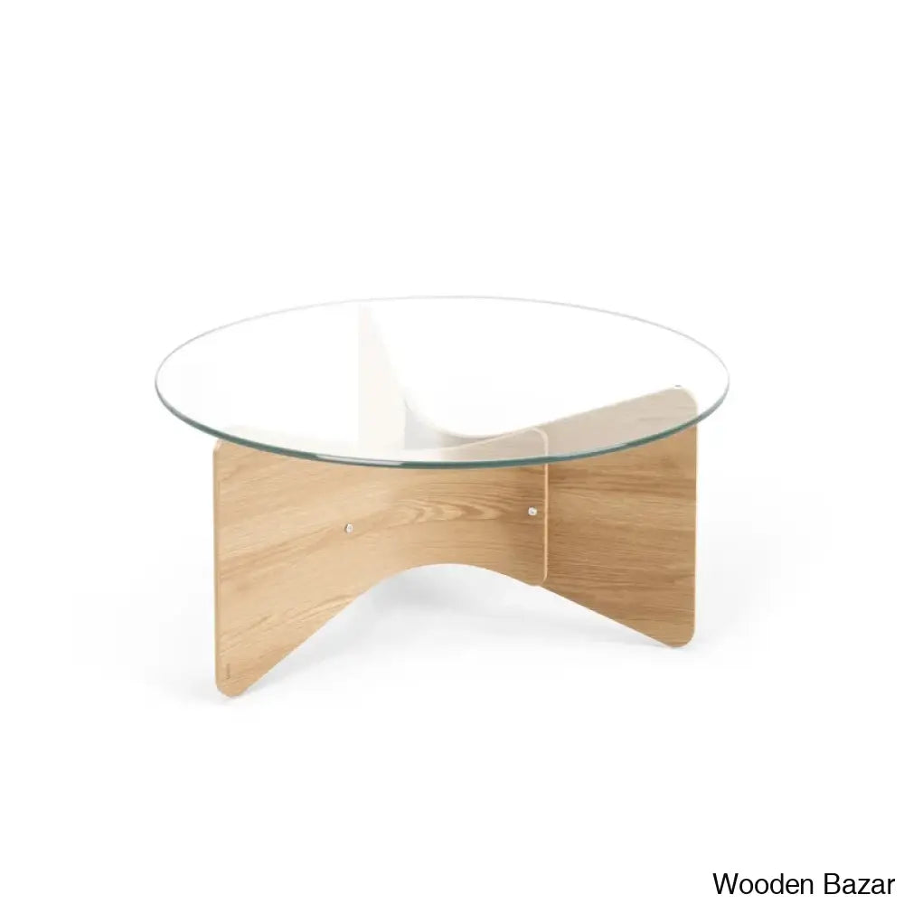 Umba Glass Top Coffee And Center Table