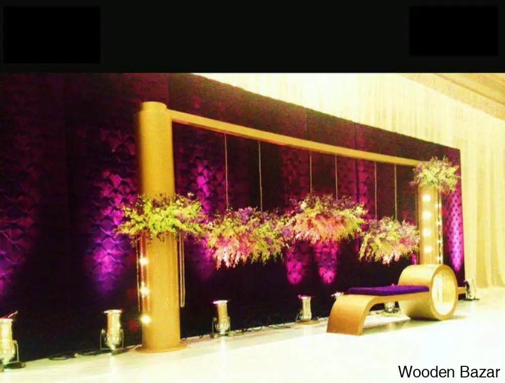 Univer Royal Handmade Fiberglass Stage For Wedding - Wooden Bazar