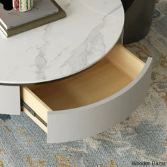 Usher Stone Top Nesting Coffee Table And Center Table