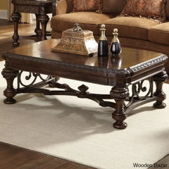 Valenccia Solid Wood Coffee And Center Table