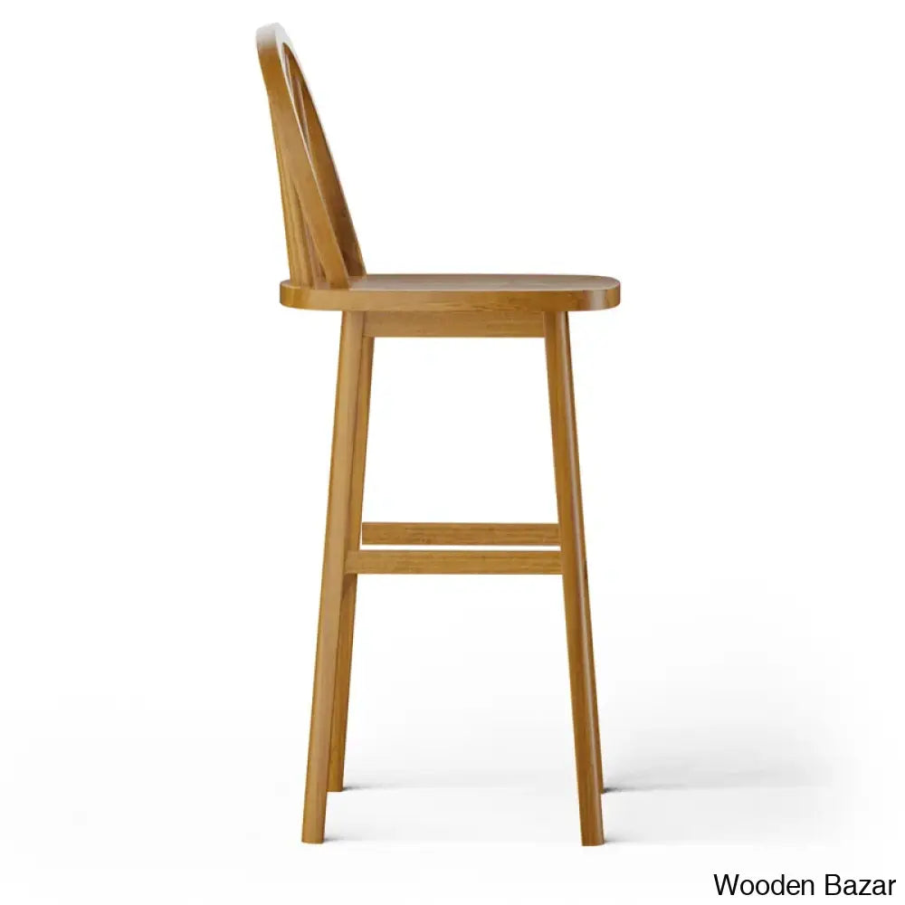 Valiriea Swivel Solid Wood 30’’ Counter And Bar Stool