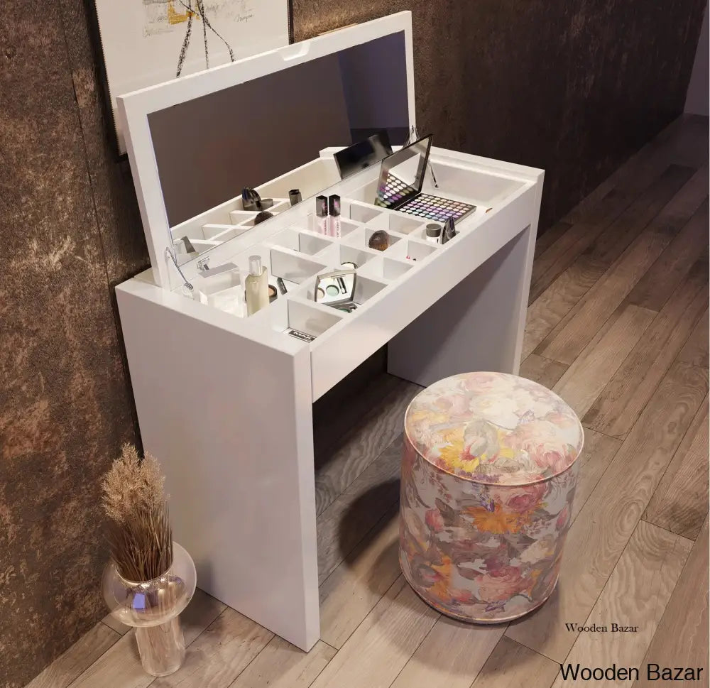 Vanity Dressing Table With Stool