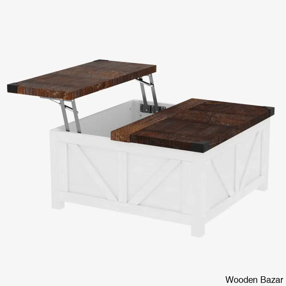 Vardello Modern Coffee And Center Table - Wooden Bazar