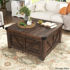 Vardello Modern Coffee And Center Table - Wooden Bazar