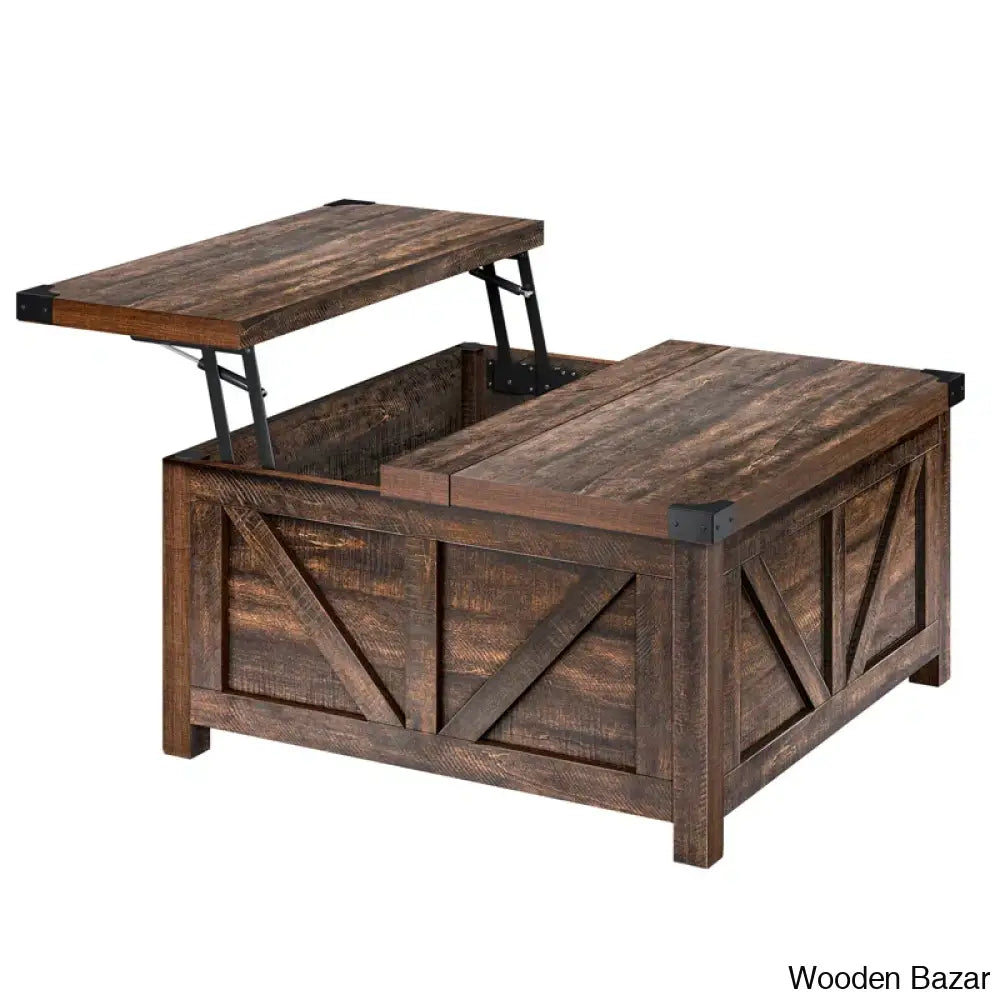 Vardello Modern Coffee And Center Table - Wooden Bazar