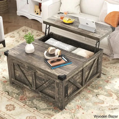 Vardello Modern Coffee And Center Table - Wooden Bazar
