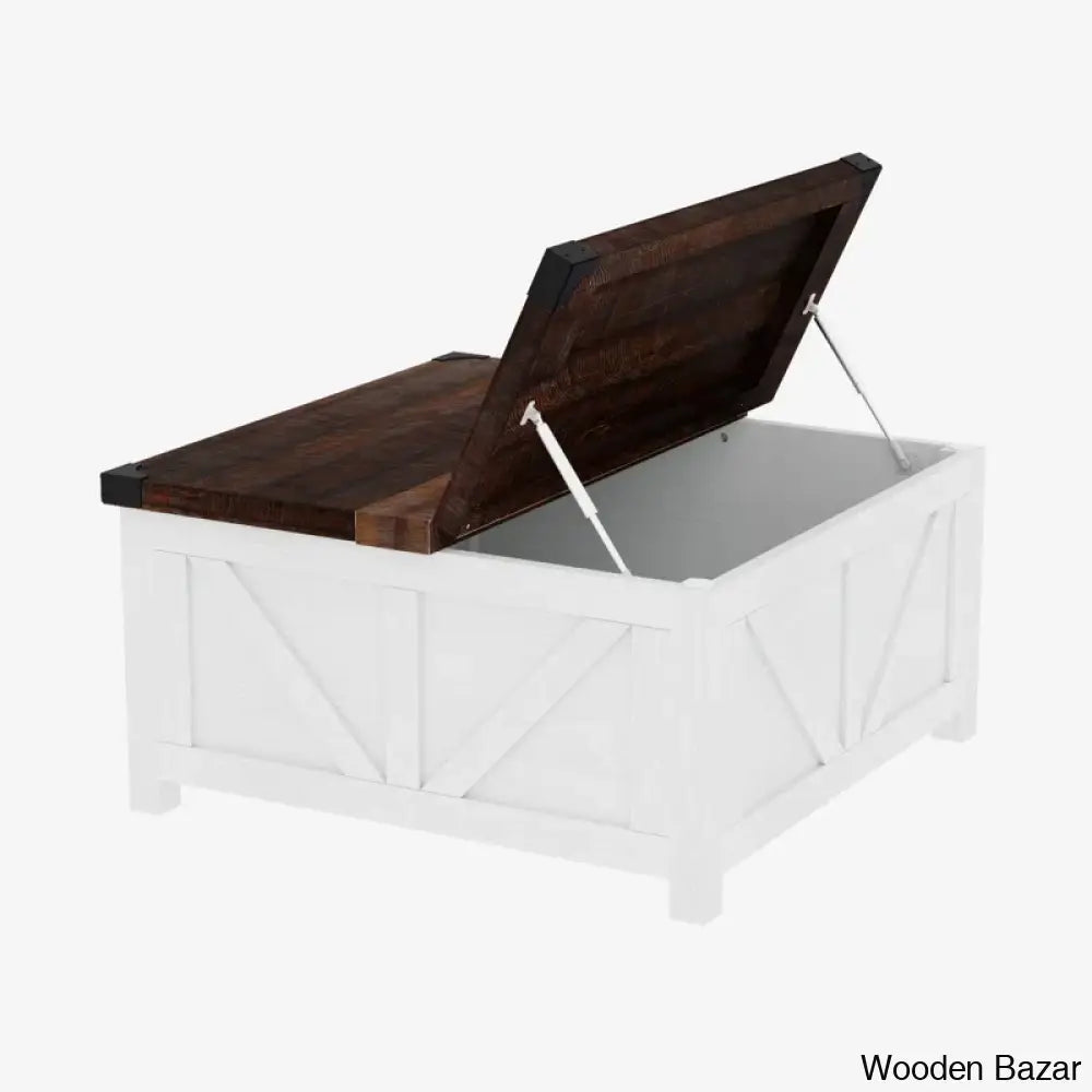 Vardello Modern Coffee And Center Table - Wooden Bazar