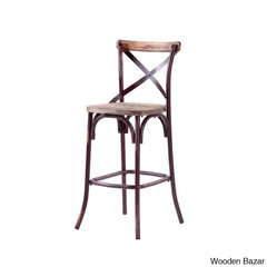 Vealem Swivel Yahir Bar Stool Counter Height Stools Dinning Chair
