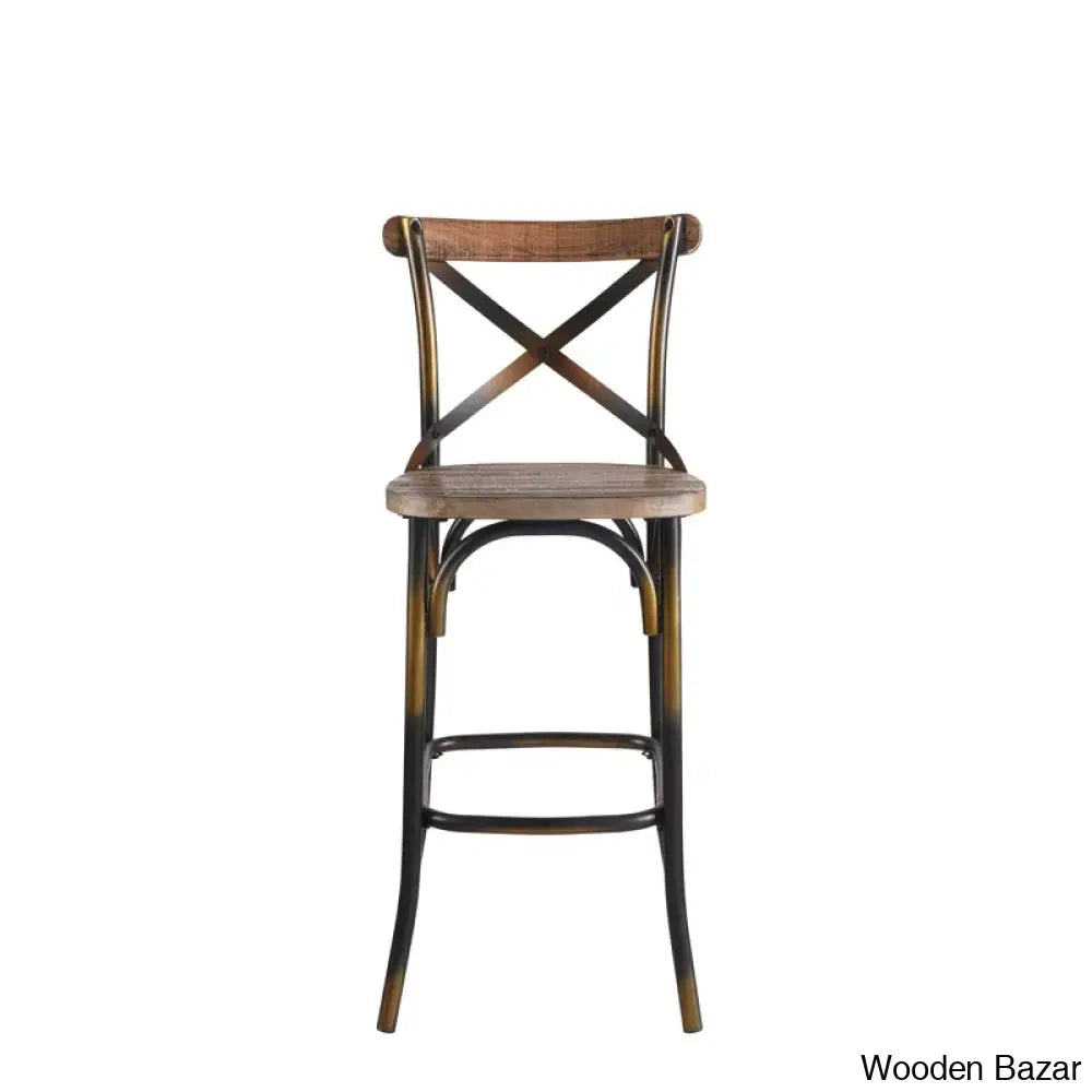 Vealem Swivel Yahir Bar Stool Counter Height Stools Dinning Chair