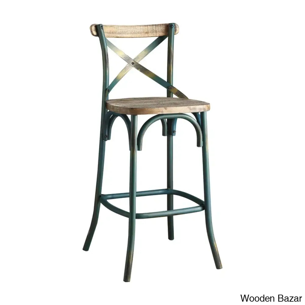 Vealem Swivel Yahir Bar Stool Counter Height Stools Dinning Chair