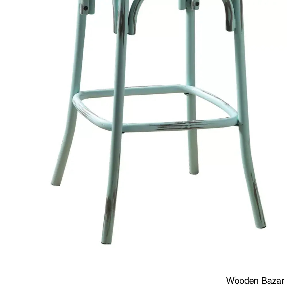 Vealem Swivel Yahir Bar Stool Counter Height Stools Dinning Chair