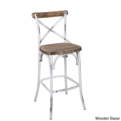 Vealem Swivel Yahir Bar Stool Counter Height Stools Dinning Chair