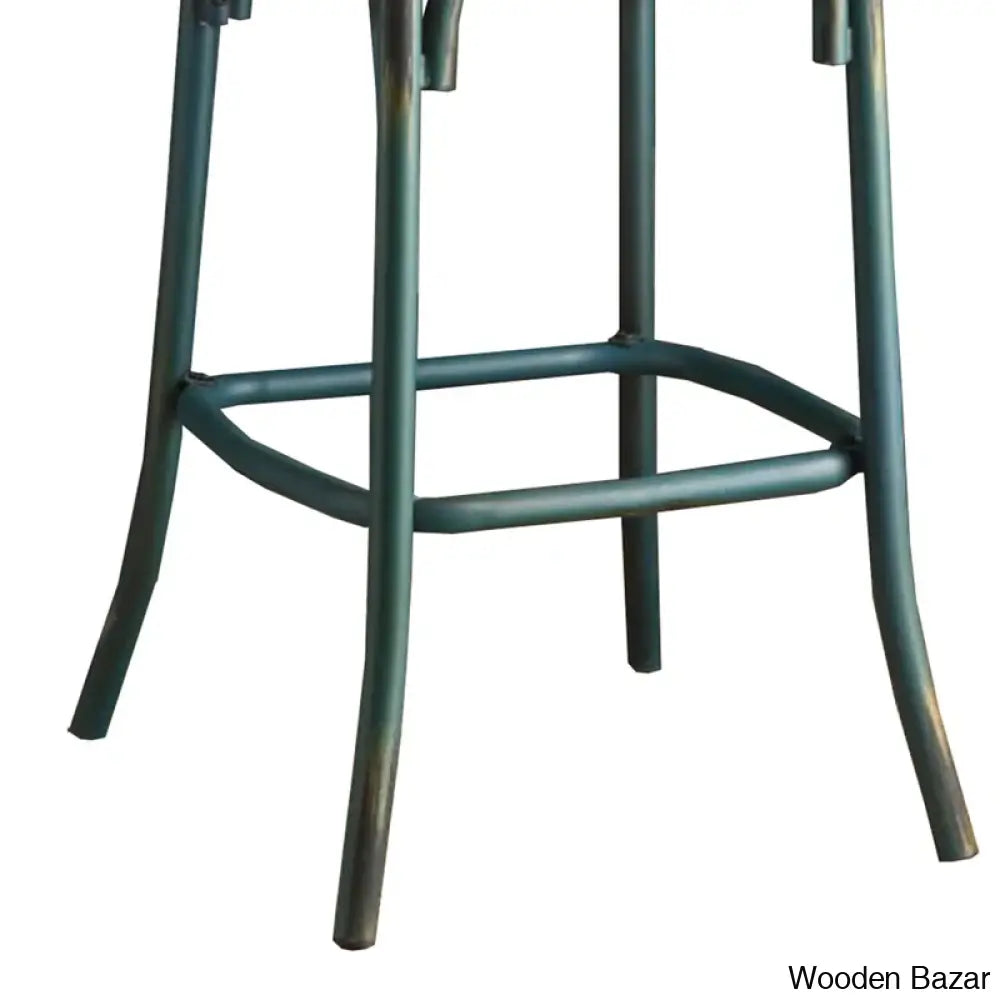 Vealem Swivel Yahir Bar Stool Counter Height Stools Dinning Chair