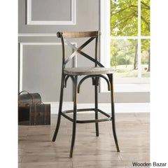 Vealem Swivel Yahir Bar Stool Counter Height Stools Dinning Chair