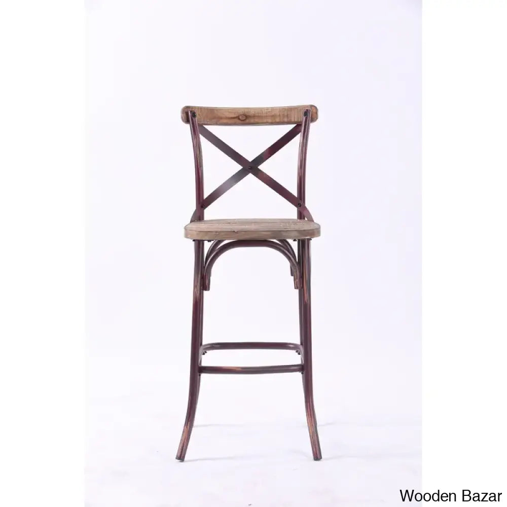 Vealem Swivel Yahir Bar Stool Counter Height Stools Dinning Chair