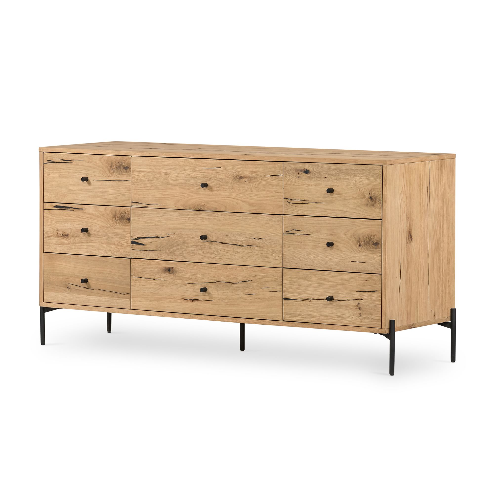 Cashiret 9-Drawer Dresser - Wooden Bazar