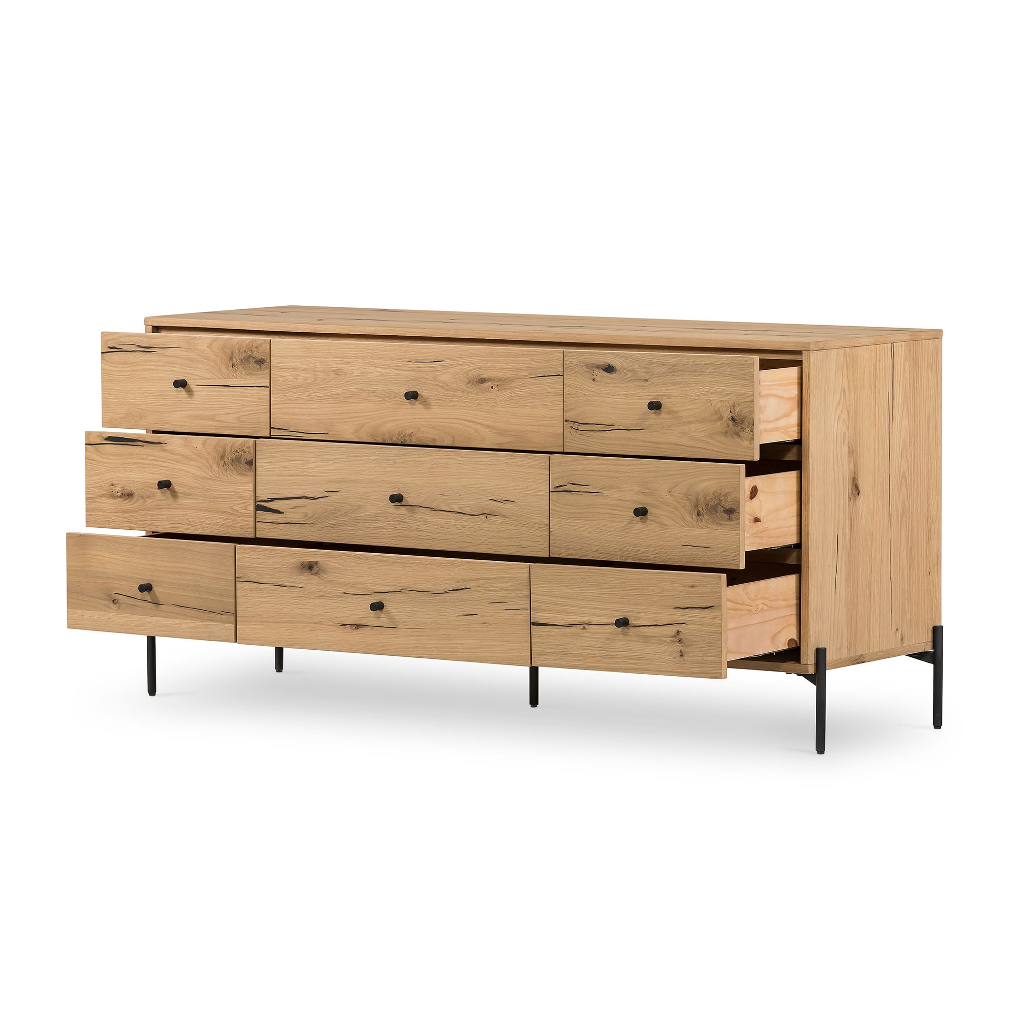 Cashiret 9-Drawer Dresser - Wooden Bazar