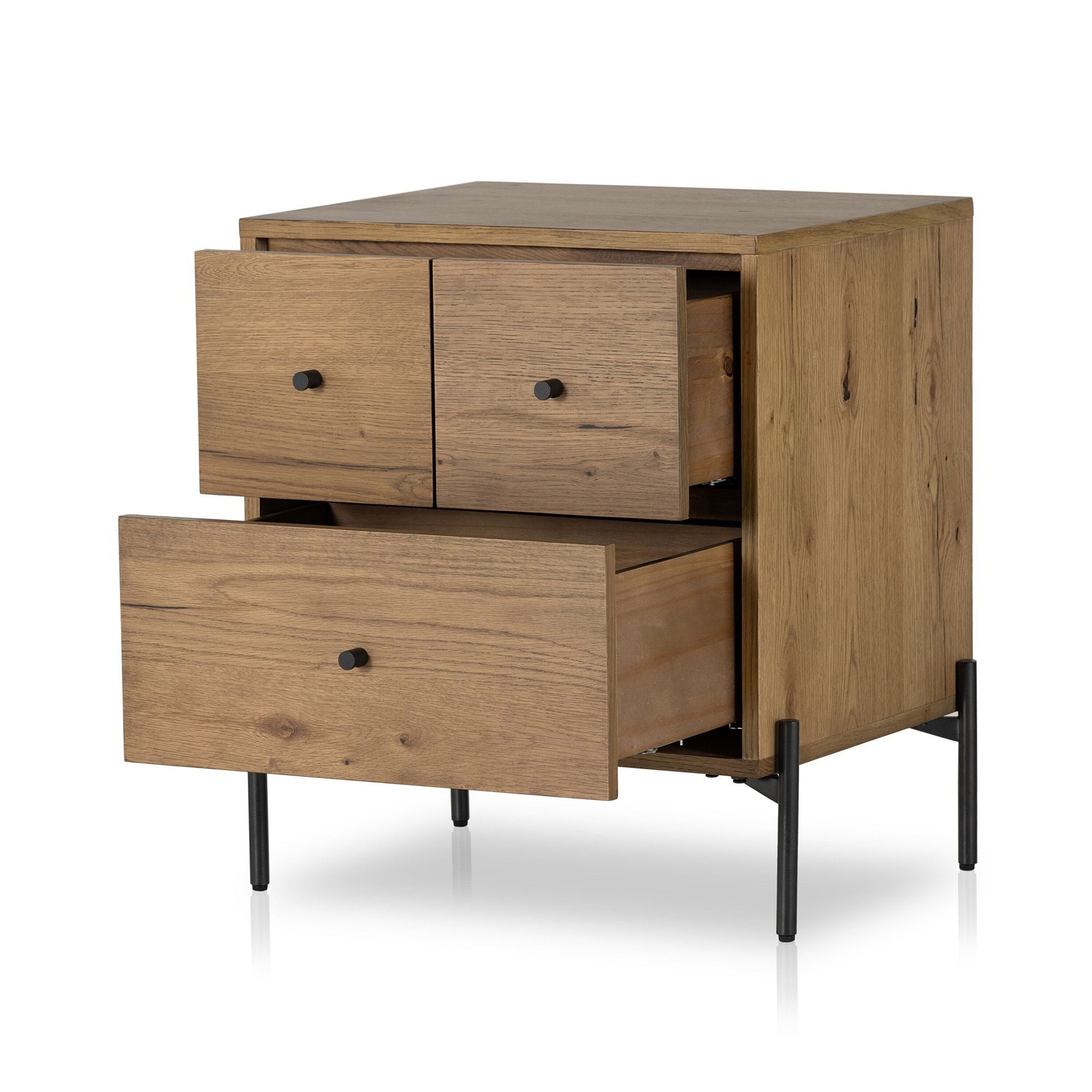 Kelox Modern Bedside Table - Wooden Bazar