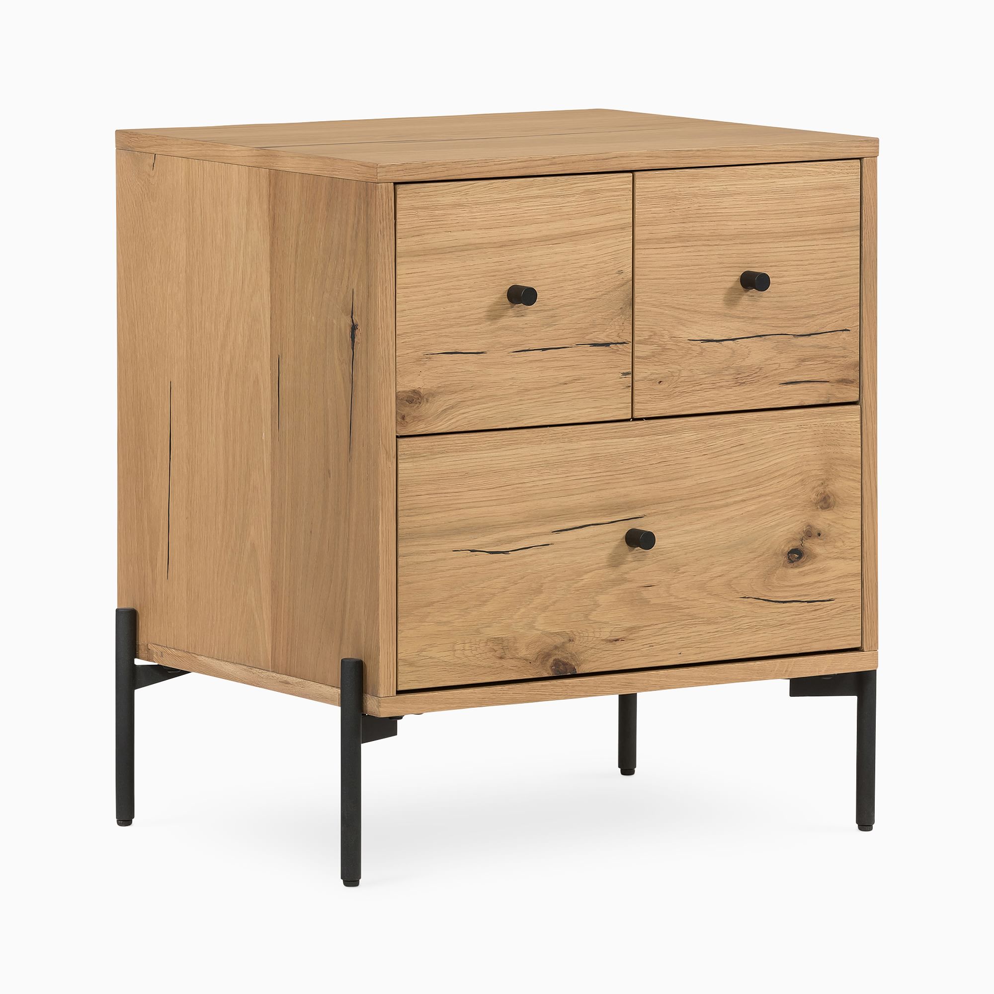 Kelox Modern Bedside Table - Wooden Bazar