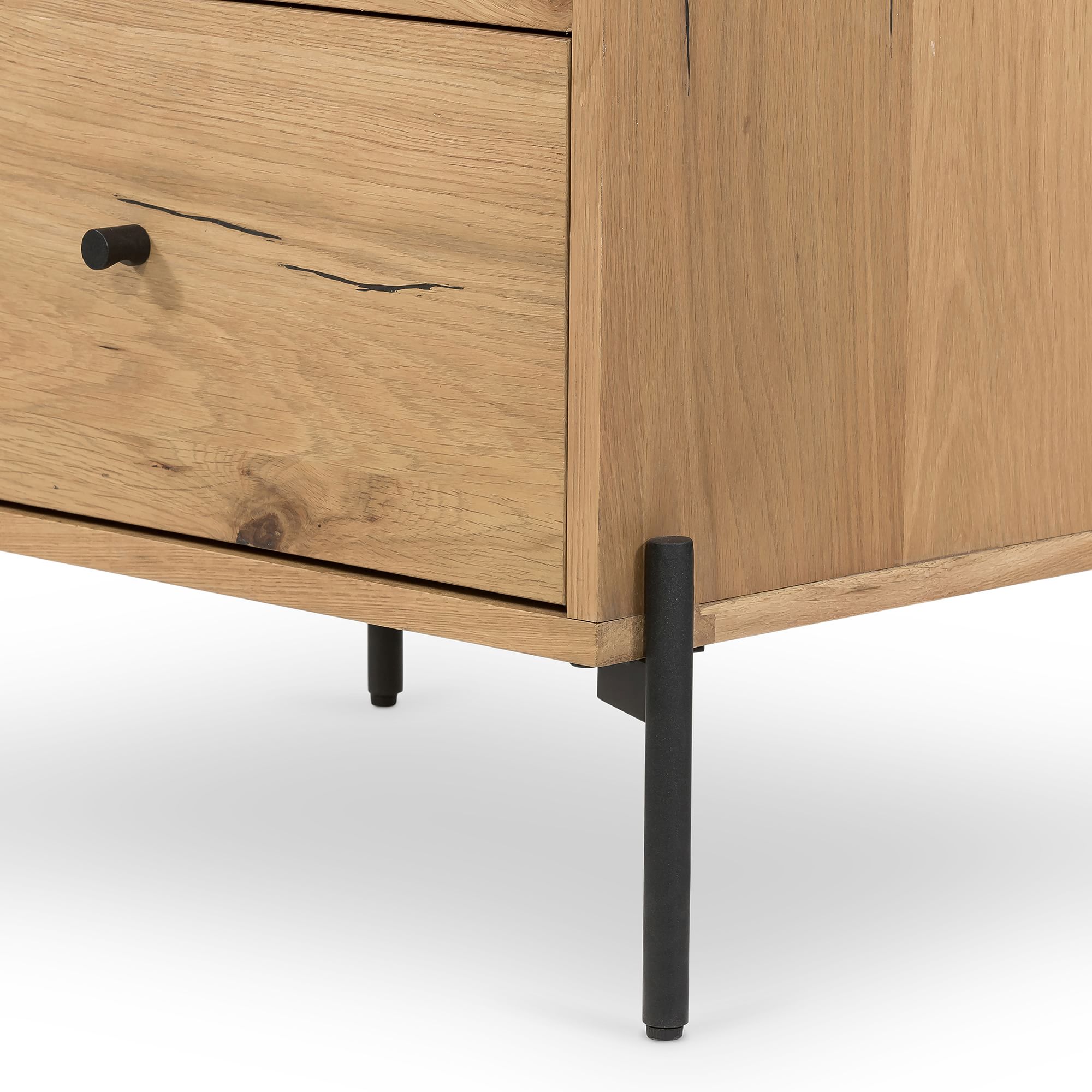 Kelox Modern Bedside Table - Wooden Bazar