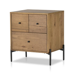 Kelox Modern Bedside Table - Wooden Bazar