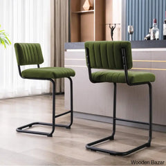 Velveto Stylish Counter & Bar Stool (Set Of 2)