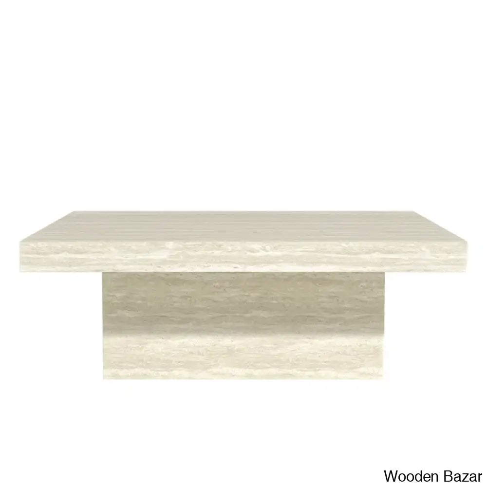 Vere Single Coffee Table And Center Table - Wooden Bazar