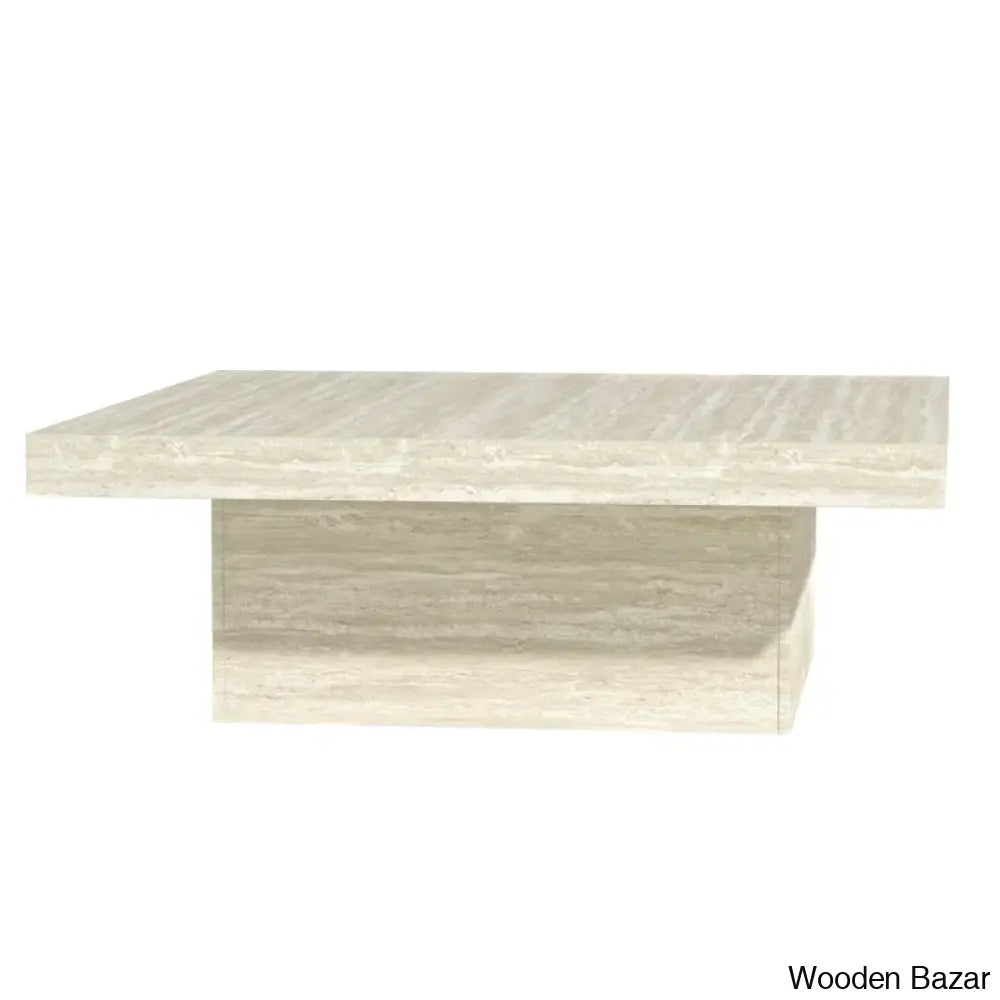 Vere Single Coffee Table And Center Table - Wooden Bazar