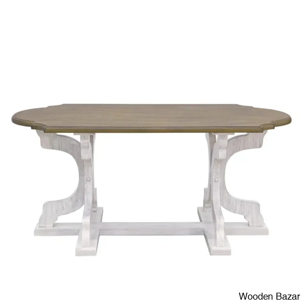 Vesely Salor Solid Wood Coffee And Center Table