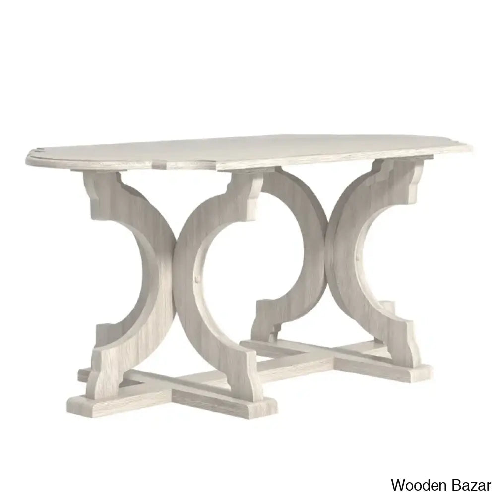 Vesely Salor Solid Wood Coffee And Center Table