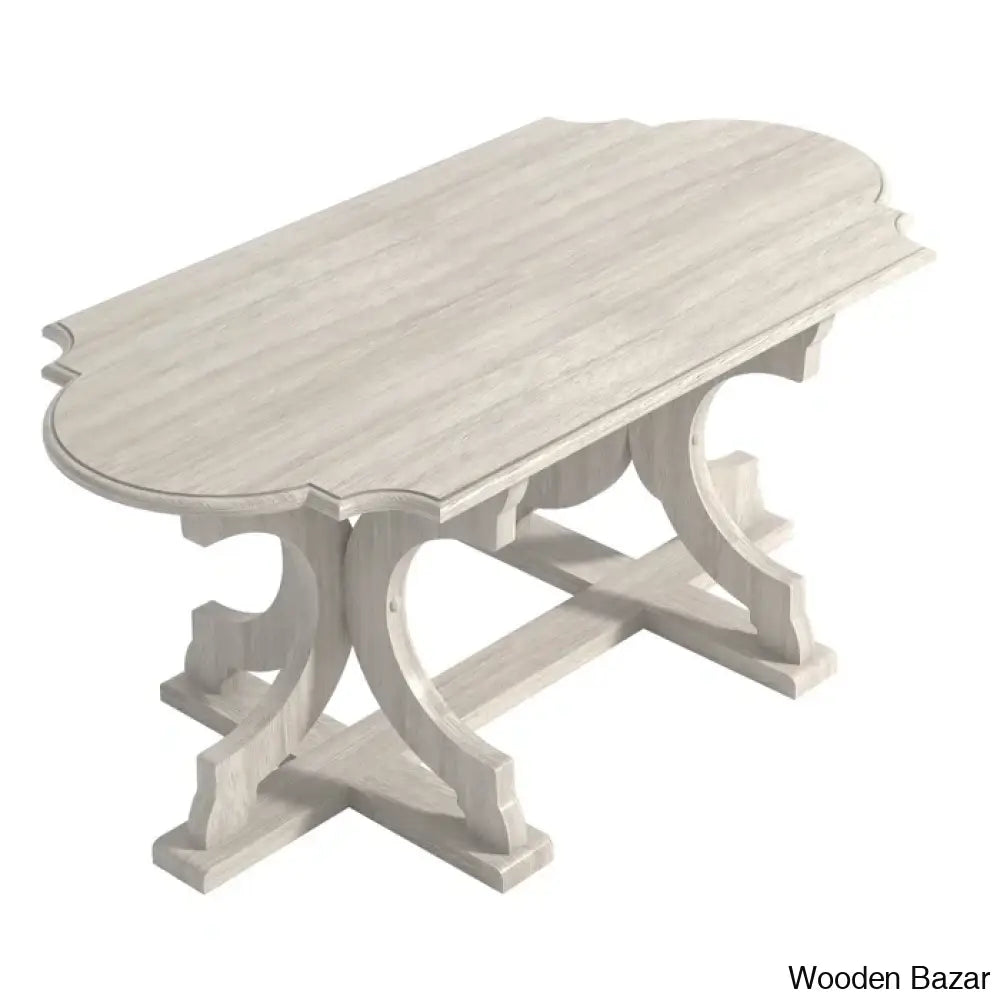 Vesely Salor Solid Wood Coffee And Center Table