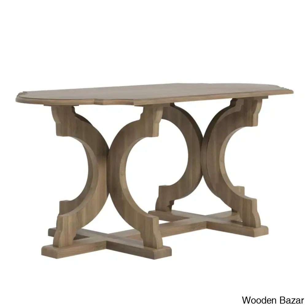 Vesely Salor Solid Wood Coffee And Center Table