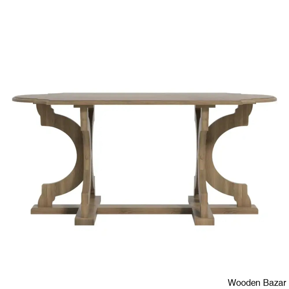 Vesely Salor Solid Wood Coffee And Center Table