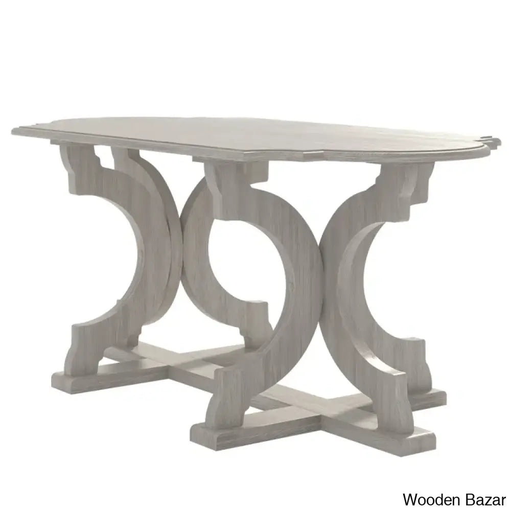 Vesely Salor Solid Wood Coffee And Center Table