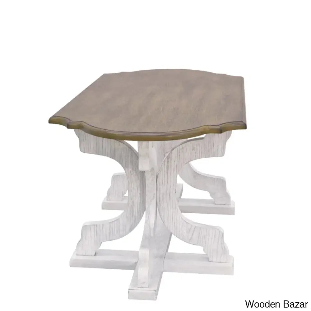 Vesely Salor Solid Wood Coffee And Center Table