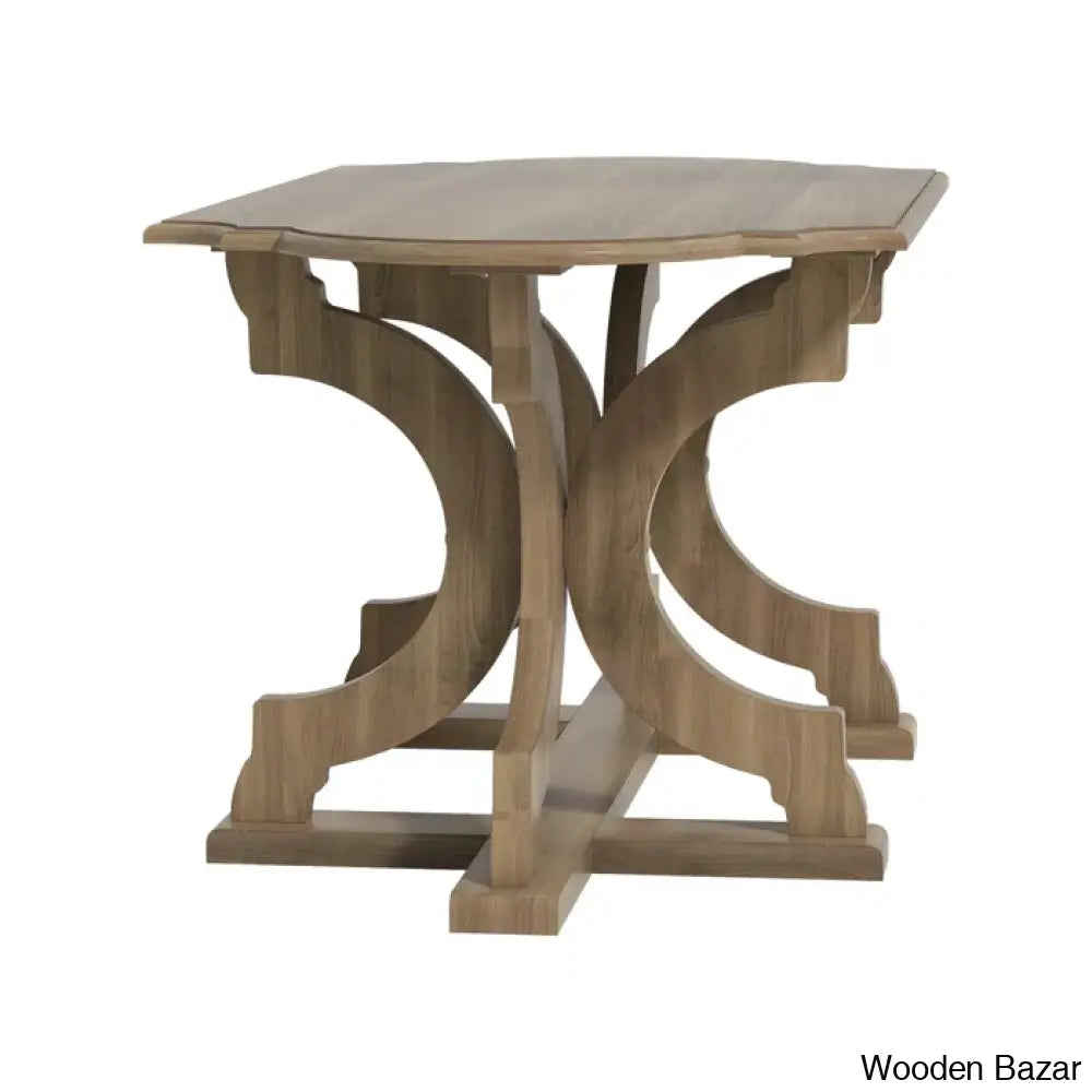 Vesely Salor Solid Wood Coffee And Center Table