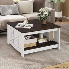 Veselyc Farm House 4 Legs Coffee And Center Table With Storage